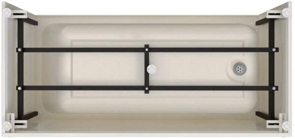 Акриловая ванна Радомир Дижон 160х70 2-01-0-0-1-263Р белый