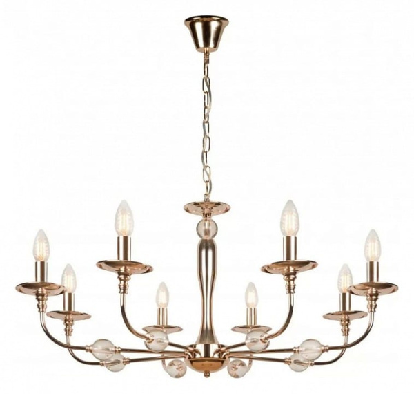 Подвесная люстра iLamp Aura 1030-8GD