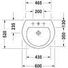 Раковина 60x52 см Duravit Darling New 2621600000