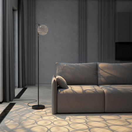 Торшер Eurosvet Gemini 80492/1 черный