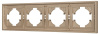 Рамка на 4 поста Arlight FRM-TENDO 053850