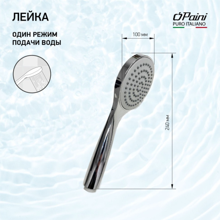 Лейка для душа Paini Torino TRCR155