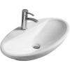 Раковина-чаша CeramaLux 9435 72x40,5 см, накладная, белый
