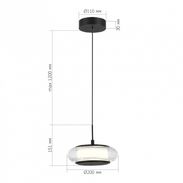 Подвесной светильник ST-Luce FRITTELA SL6239.403.01