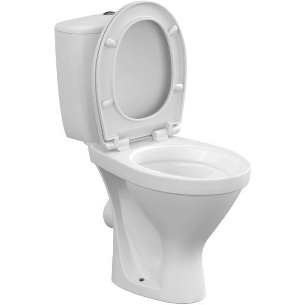 Унитаз-компакт Cersanit Trento KO-TR011-3/6-PL с сиденьем микролифт, белый
