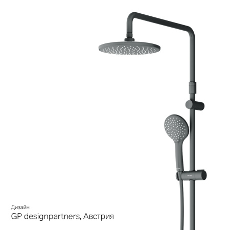 Комплект для душа AM.PM Gem F42890A14 со смесителем