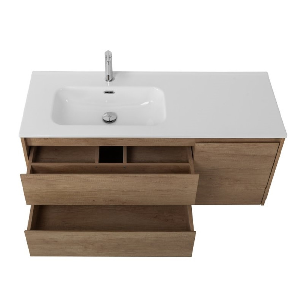 Тумба под раковину BelBagno Kraft 100 KRAFT-1000-2C-1A-SO-RNN-L натуральный дуб небраски