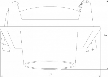 Встраиваемый светильник Elektrostandard Conner a063994