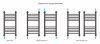 Полотенцесушитель водяной Сунержа Богема+ 60x30 (00-0220-6030)