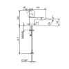 Смеситель для биде Fantini Nice 65 13 S008SWF черный