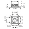 Верхний душ Axor ShowerSolutions 35298000
