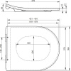 Крышка-сиденье TOTO MH TC514F с микролифтом, белый