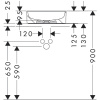 Раковина Hansgrohe Xuniva S 40 60164450