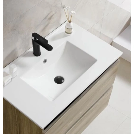 Раковина CeramaLux 9060E 61x46,5 см, накладная, белый