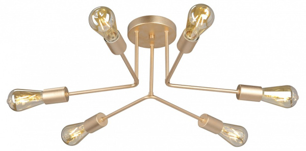 Люстра на штанге Vitaluce V3071 V3071-8/6PL