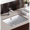 Раковина CeramaLux 540N 47x34 см, встраиваемая снизу, белый