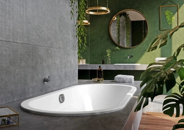 Стальная ванна Kaldewei Centro Duo Oval 180x80 282800010001, белый