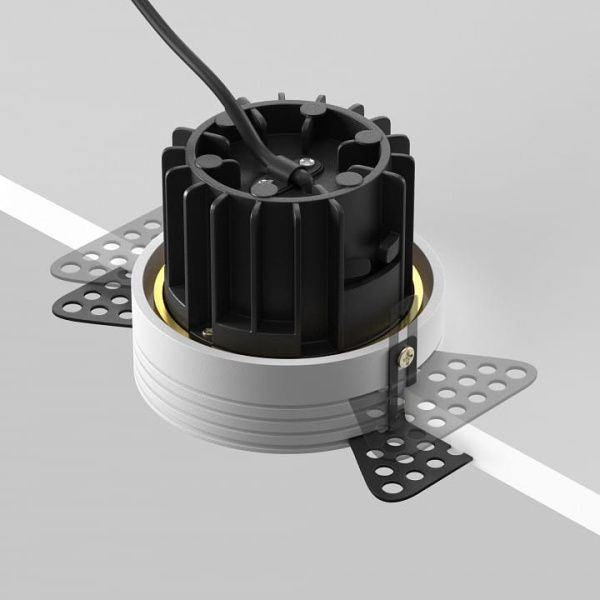 Встраиваемый светильник Maytoni Technical Раунд DL058-12W3K-TRS-BS