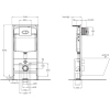 Инсталляция для унитаза BelBagno BB025