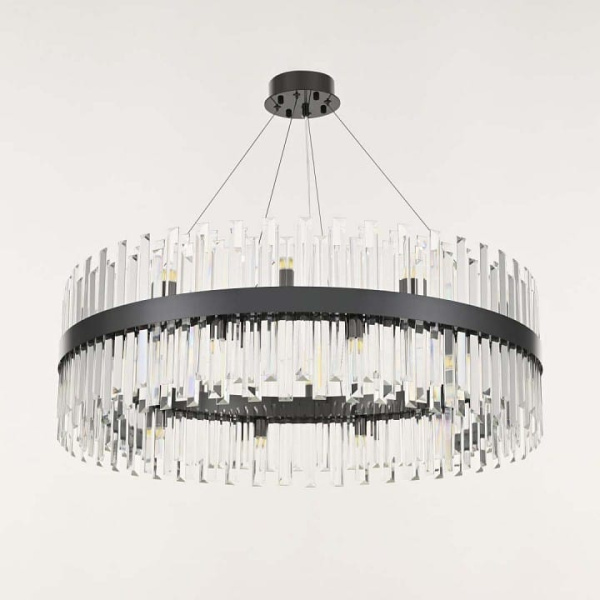 Подвесная люстра Arte Milano Белладжо 440110.840.24.G9.D1 BK