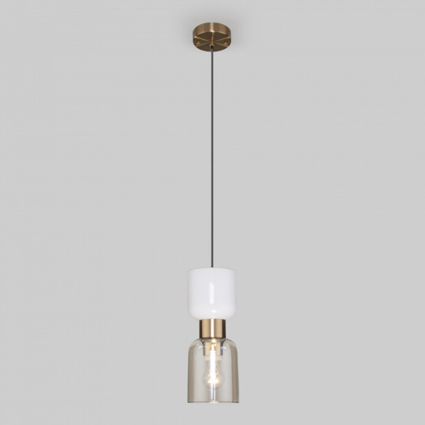 Подвесной светильник Eurosvet Tandem 50118/1 латунь