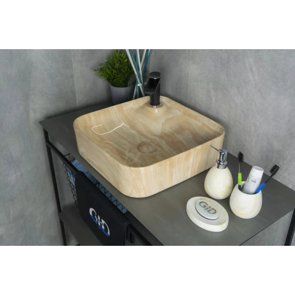Раковина 43x43 см GID Stone Edition Mnc591