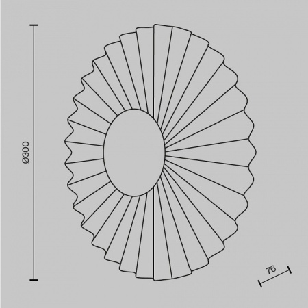 Накладной светильник Maytoni Fiore MOD233WL-L11BS3K
