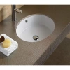 Раковина CeramaLux 540P 42x42 см, встраиваемая снизу, белый