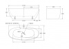 Акриловая ванна BelBagno 170x78 BB83-1700-W0 без перелива