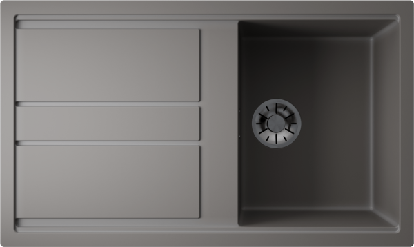 Кухонная мойка Omoikiri Kitagawa 86 4993807 leningrad grey
