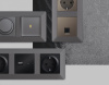 Рамка на 5 постов Ambrella Volt Line AF110655