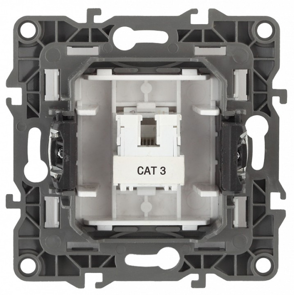 Розетка телефонная RJ-11 без рамки Эра Эра 12 12-3105-01