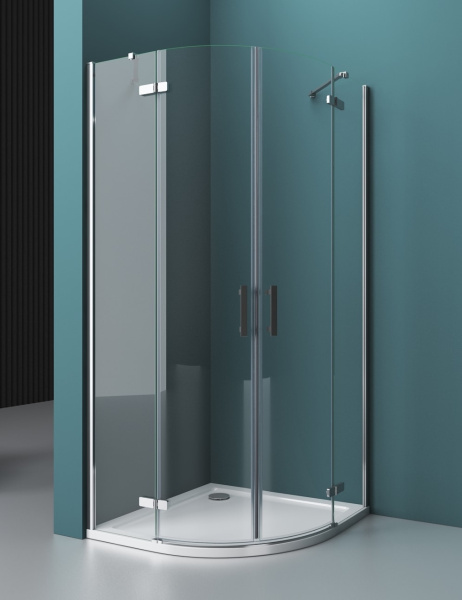Душевой уголок BelBagno KRAFT-R-2-100-C-Cr