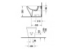 Биде напольное Duravit DuraStyle 2284100000