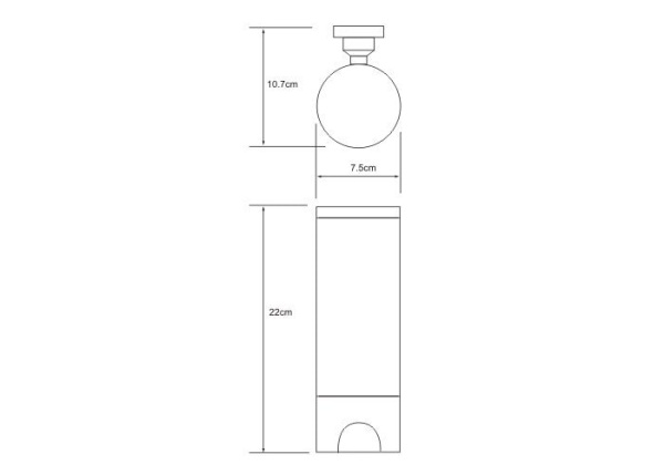 Диспенсер для ватных дисков WasserKRAFT K-1079