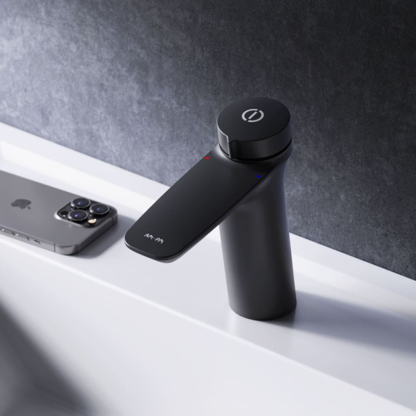 Смеситель для раковины AM.PM Inspire V2.0 TouchReel F50A02522 черный матовый