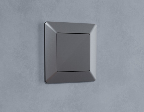 Заглушка для поста с рамкой Ambrella Volt Quant AP6660