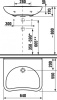 Раковина Roca Access 64х55 ZRU9307660