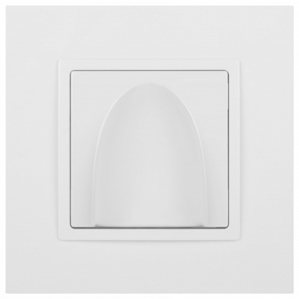 Розетка для вывод кабеля без рамки Эра Эра Elegance 14-6003-01М