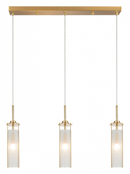 Подвесной светильник Indigo Torcia 11038/3P Brass