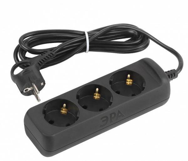 Удлинитель Эра  UX-3e-3m-B