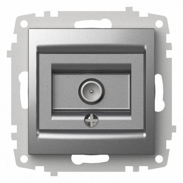 ТВ-розетка оконечная без рамки Elbi Eleсtriс Zena Vega 609-011000-273