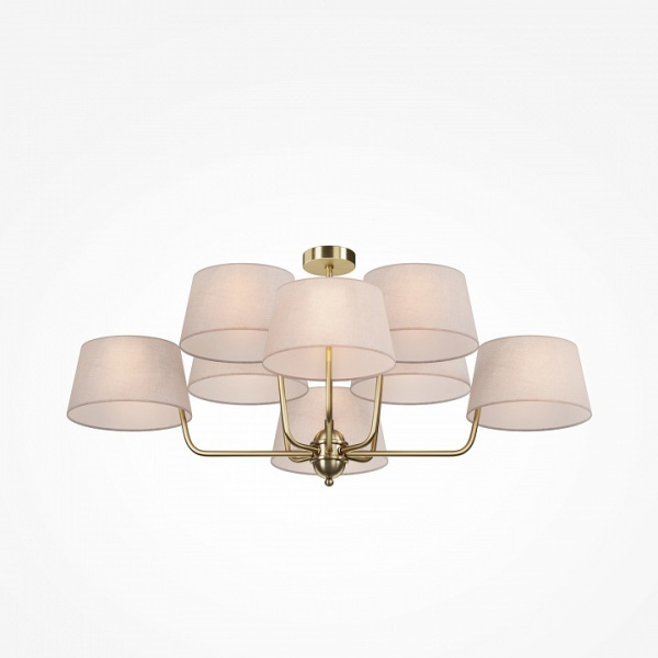 Люстра на штанге Maytoni Модесто MOD360PL-08BS