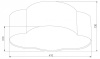 Накладной светильник TK Lighting Cloud 4228 Cloud