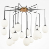 Потолочная люстра Maytoni Бранч MOD176PL-16G