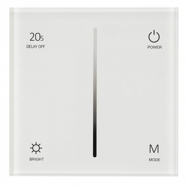 Панель-диммер клавишный встраиваемый Arlight SMART 027113