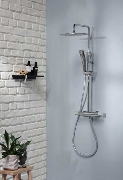 Душевая стойка Jacob Delafon Rivoli E26587-CP термостат хром