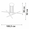 Подвесная люстра Vitaluce V3051 V3051-1/3S