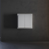 Клавиши для выключателя двухклавишного с подсветкой Voltum S70 VLS000416