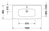 Раковина Duravit DuraStyle 2320100000